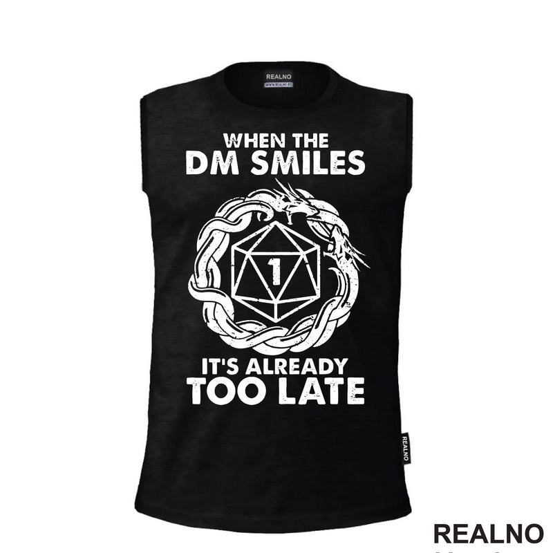 When The DM Smiles It's Already Too Late - Dots - D&D - Dungeons And Dragons