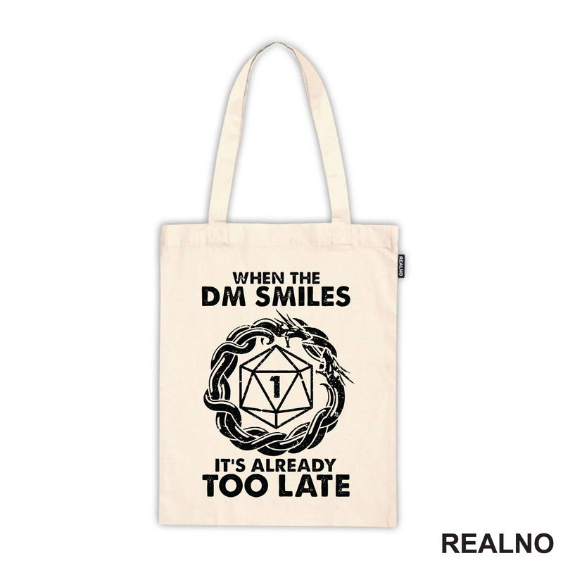 When The DM Smiles It's Already Too Late - Dots - D&D - Dungeons And Dragons