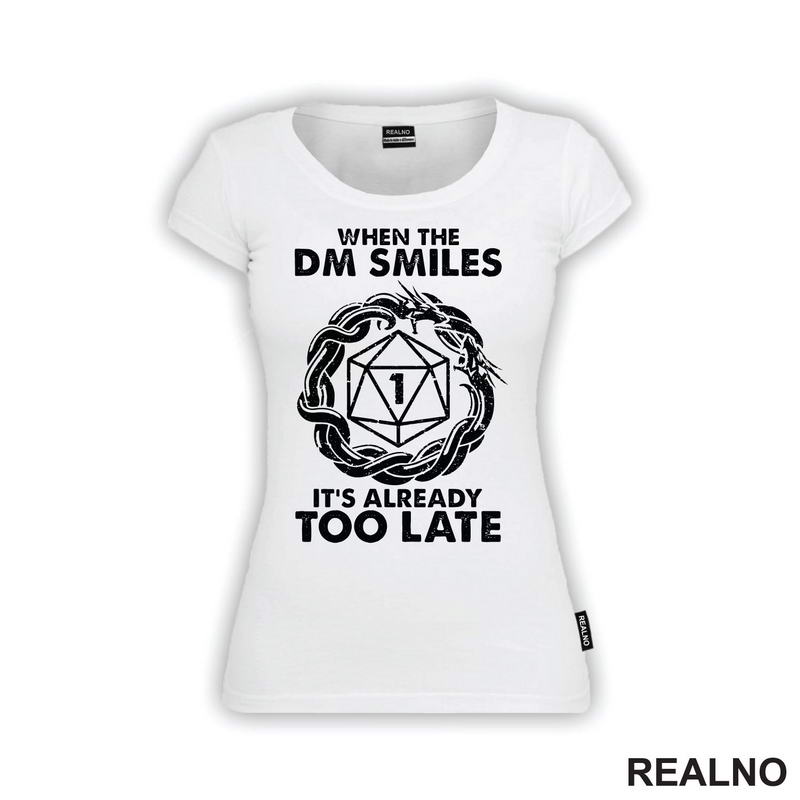 When The DM Smiles It's Already Too Late - Dots - D&D - Dungeons And Dragons
