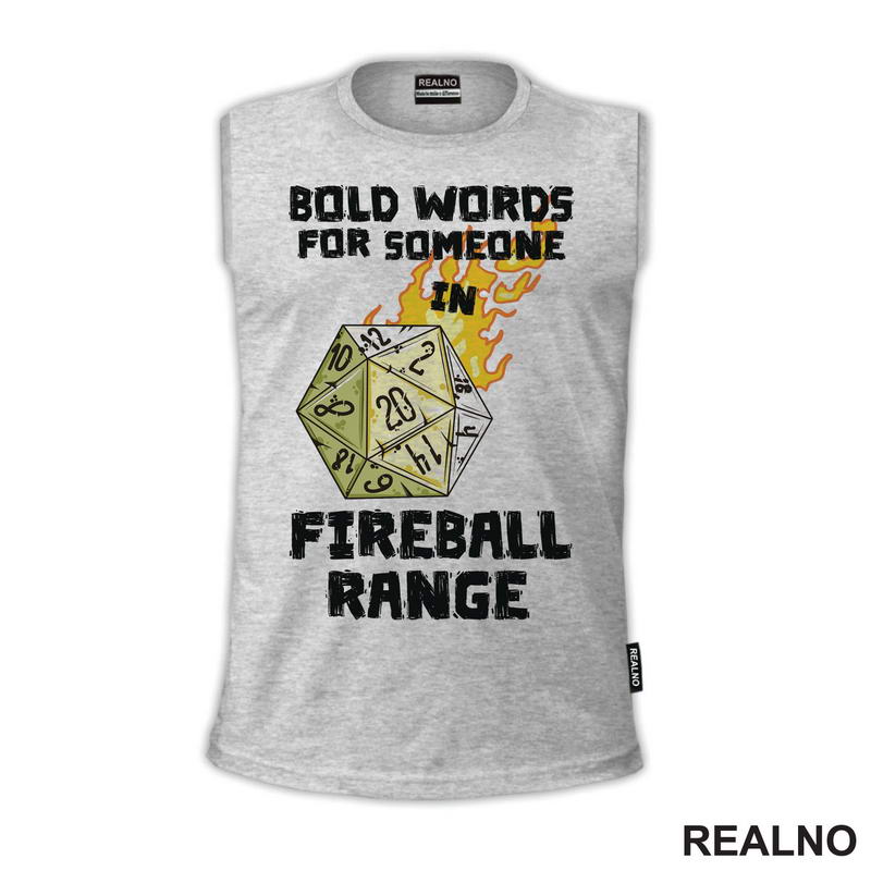 Bold Words For Someone In Fireball Range - D&D - Dungeons And Dragons