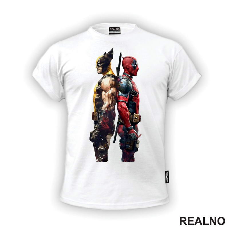 Backs Turned - Wolverine - Deadpool
