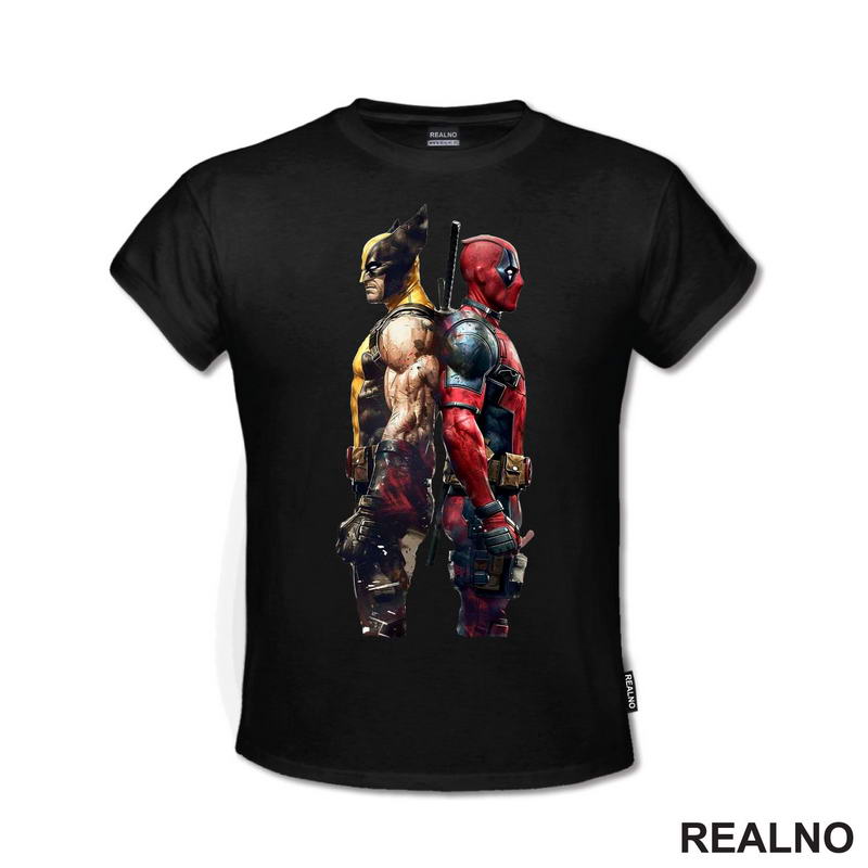 Backs Turned - Wolverine - Deadpool