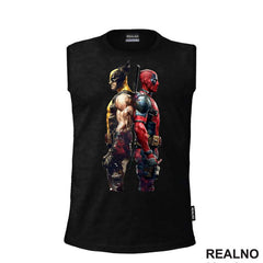 Backs Turned - Wolverine - Deadpool