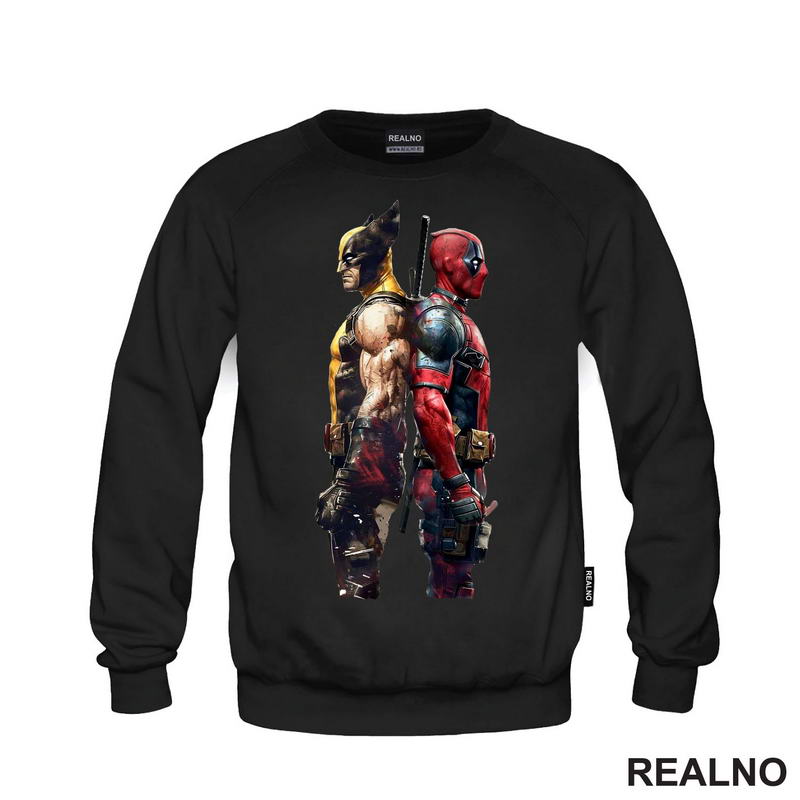 Backs Turned - Wolverine - Deadpool