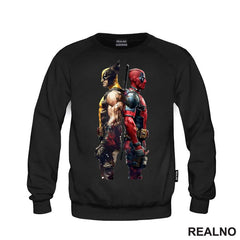 Backs Turned - Wolverine - Deadpool