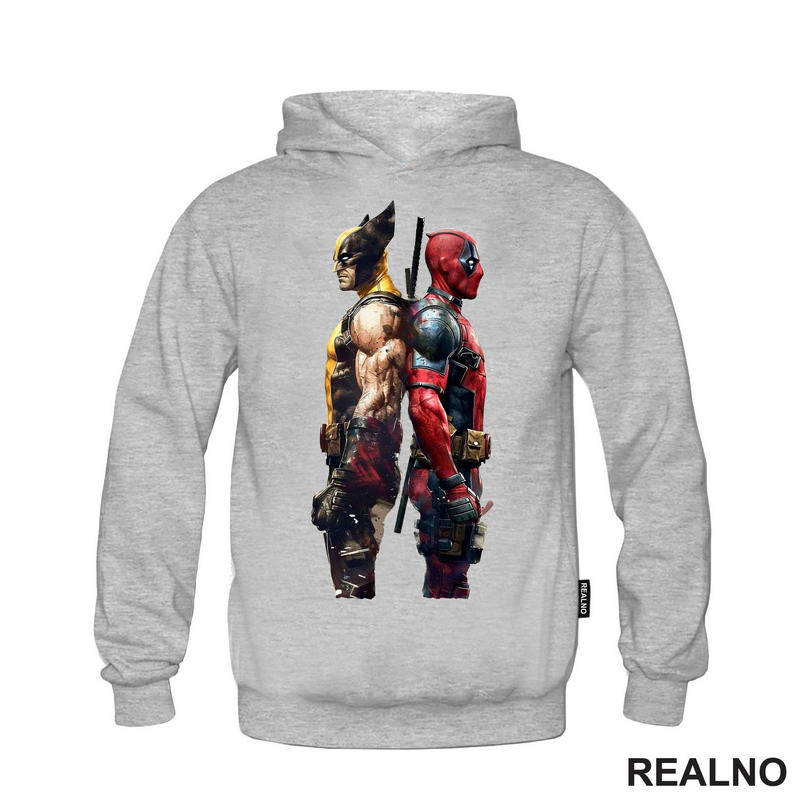 Backs Turned - Wolverine - Deadpool