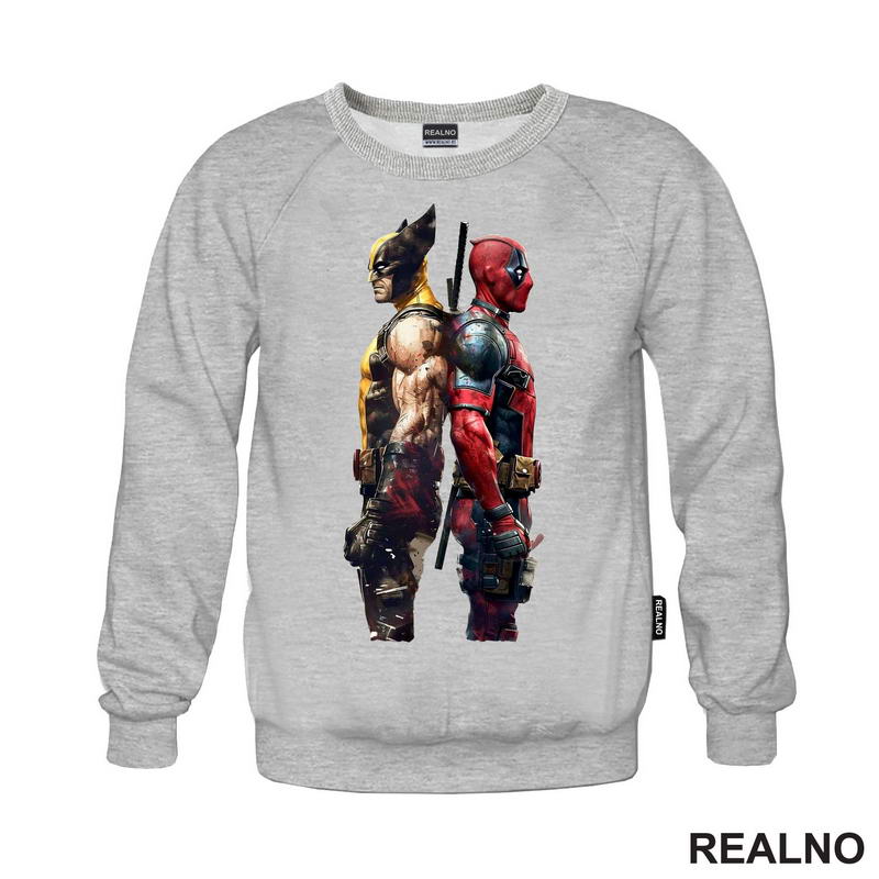 Backs Turned - Wolverine - Deadpool