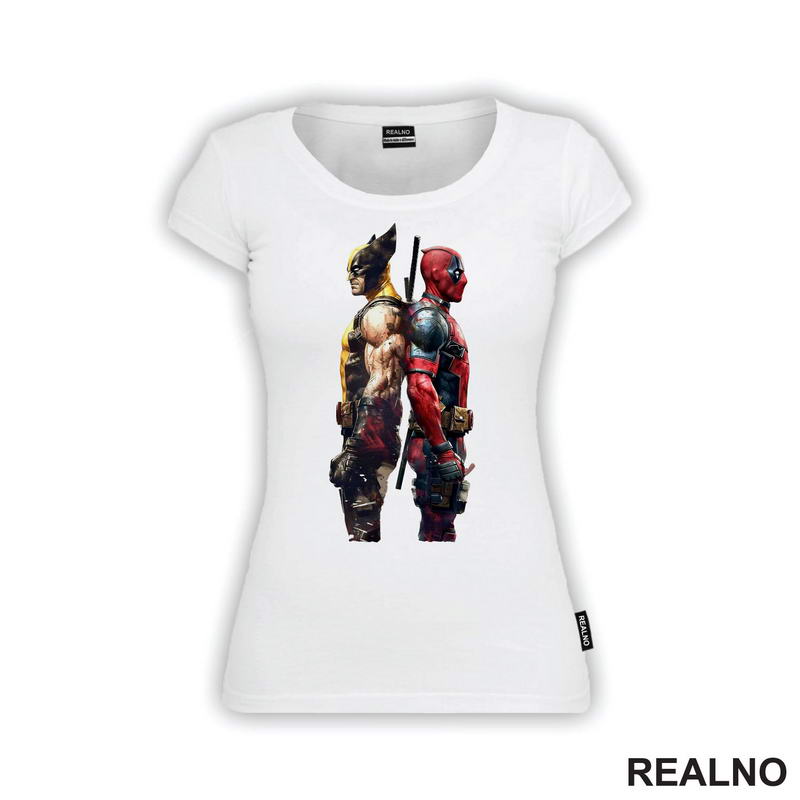 Backs Turned - Wolverine - Deadpool