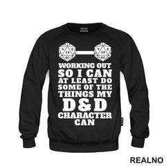Working Out - D&D - Dungeons And Dragons