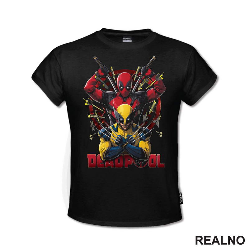 Shuriken - Wolverine - Deadpool