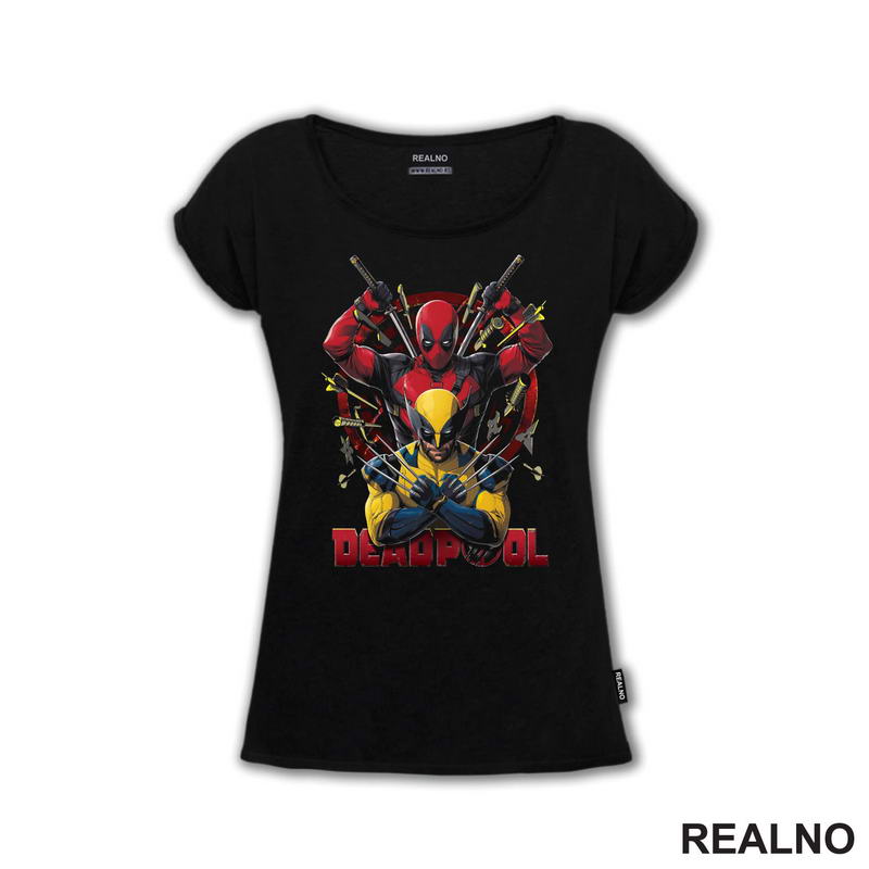 Shuriken - Wolverine - Deadpool