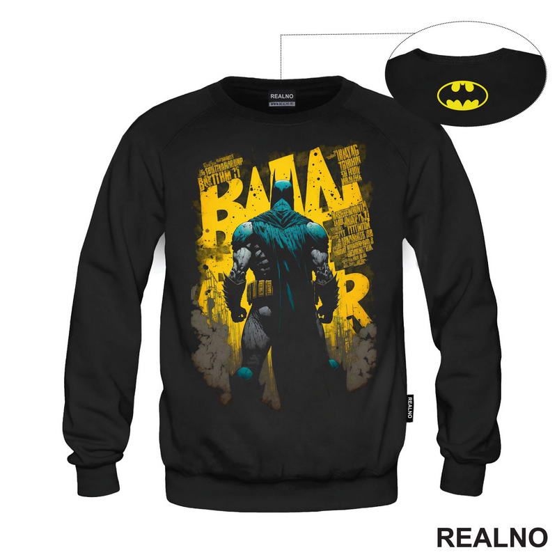 Back Turned - Yellow - Batman