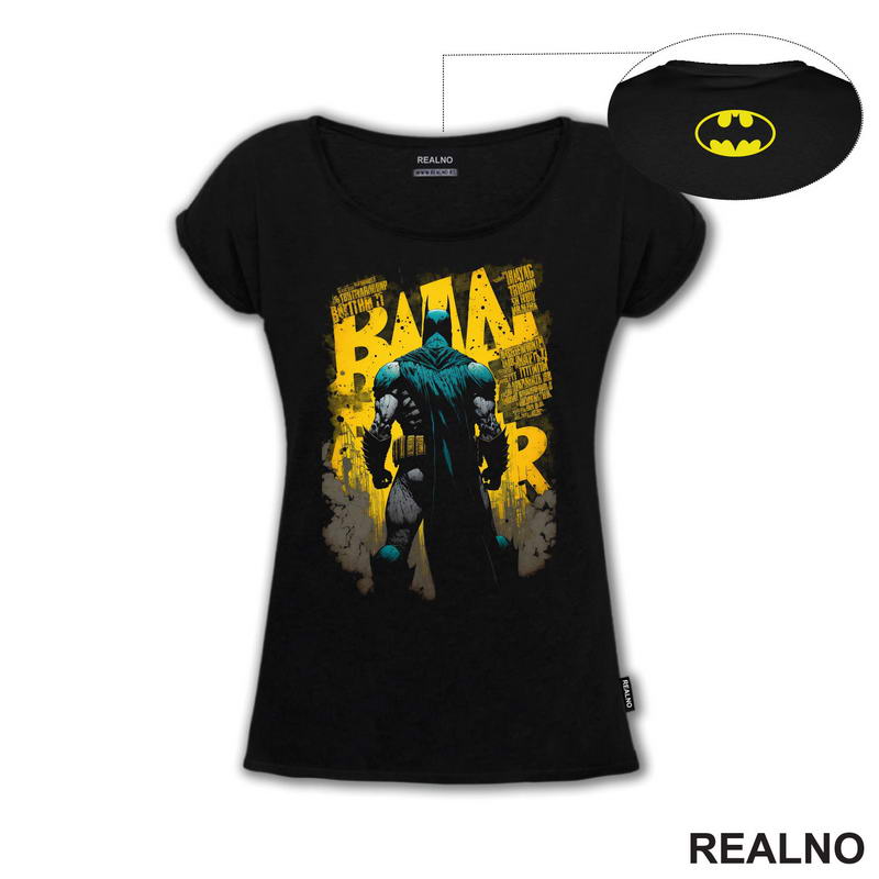 Back Turned - Yellow - Batman