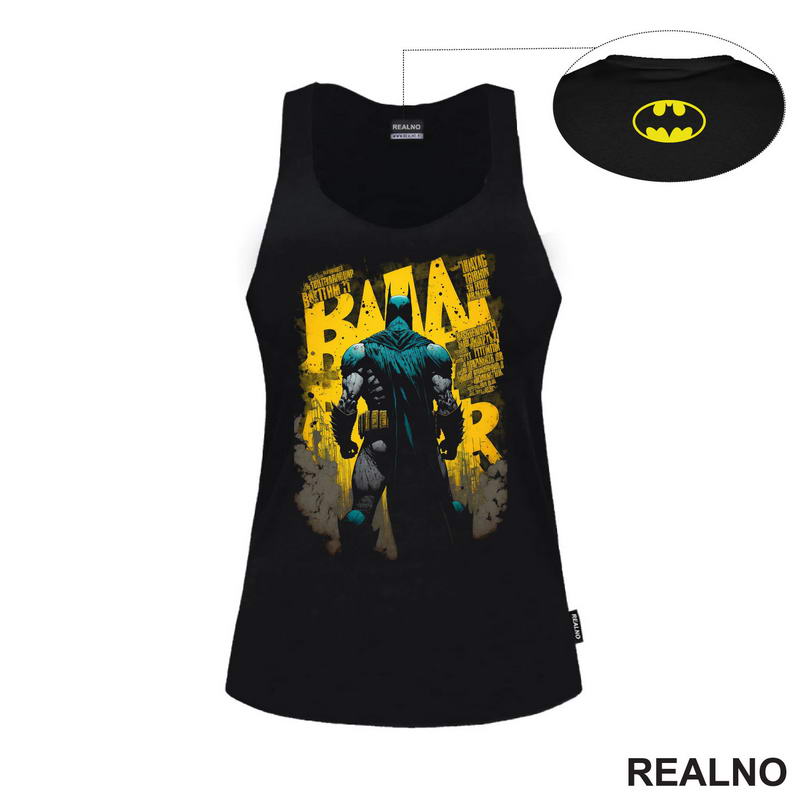 Back Turned - Yellow - Batman