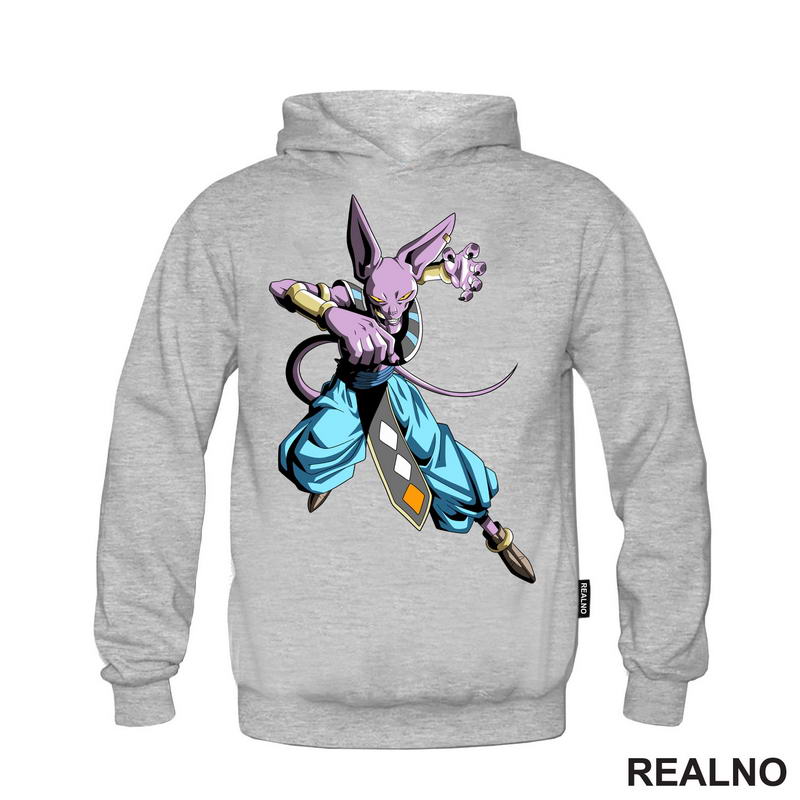 Beerus - Fighting - Goku - Dragon Ball