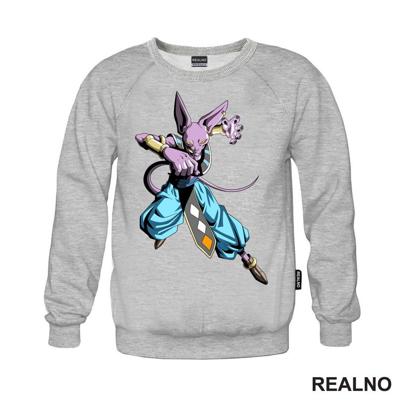 Beerus - Fighting - Goku - Dragon Ball