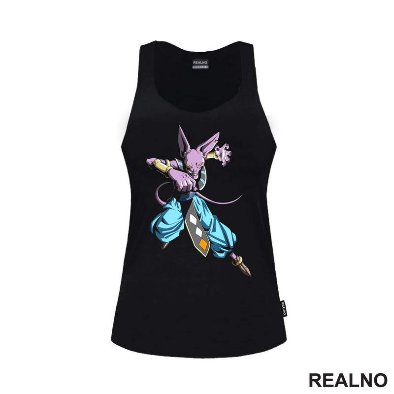 Beerus - Fighting - Goku - Dragon Ball
