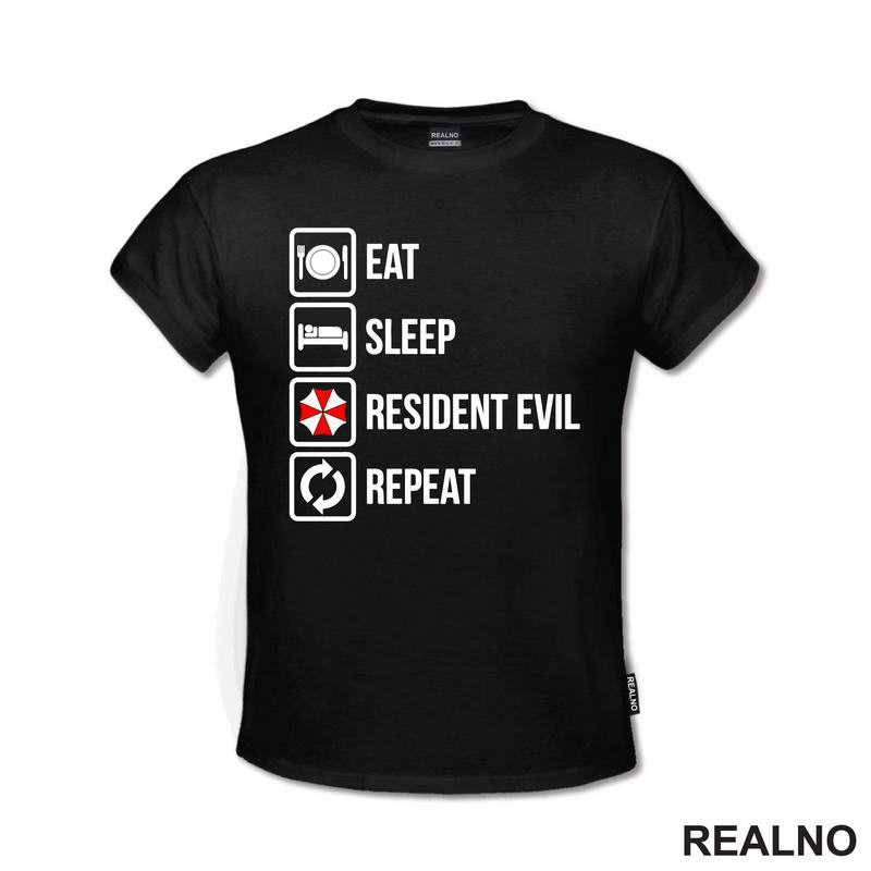Eat, Sleep, Repeat - Resident Evil