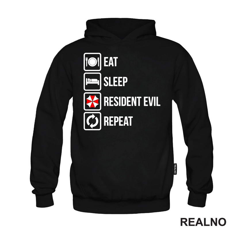 Eat, Sleep, Repeat - Resident Evil