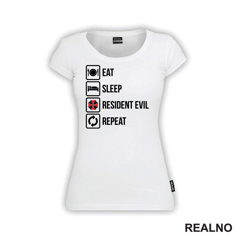 Eat, Sleep, Repeat - Resident Evil