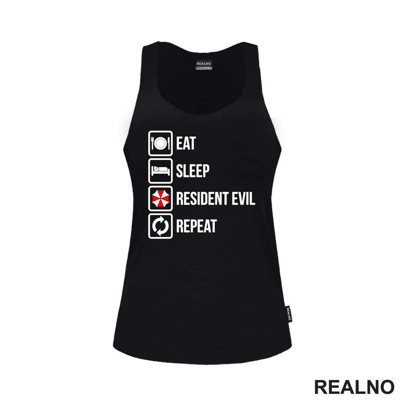Eat, Sleep, Repeat - Resident Evil