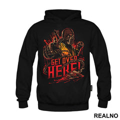 Scorpion Get Over Here Black - Mortal Kombat