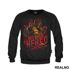 Scorpion Get Over Here Black - Mortal Kombat