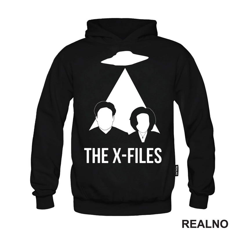 Mulder, Scully And Spaceship - The X Files