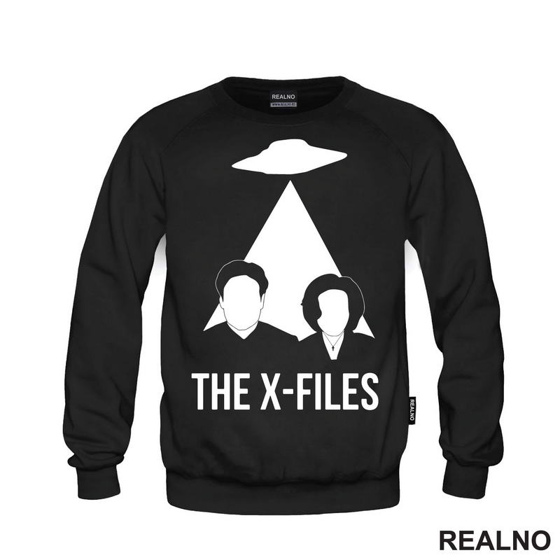 Mulder, Scully And Spaceship - The X Files