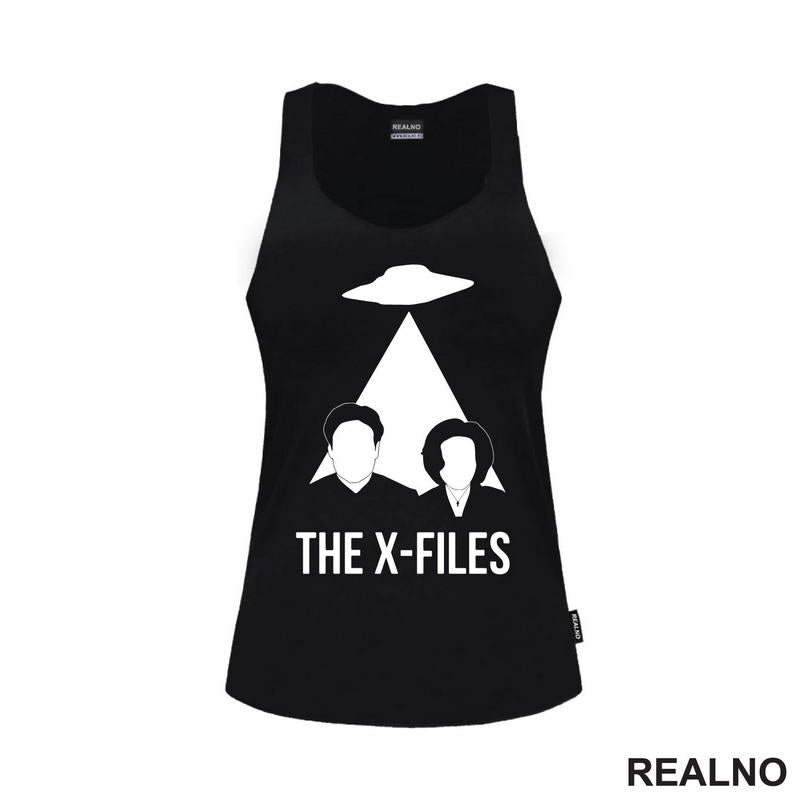 Mulder, Scully And Spaceship - The X Files