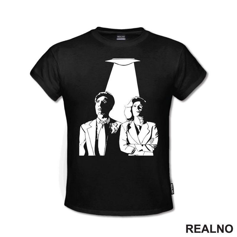 Mulder And Scully Illuminated - The X Files