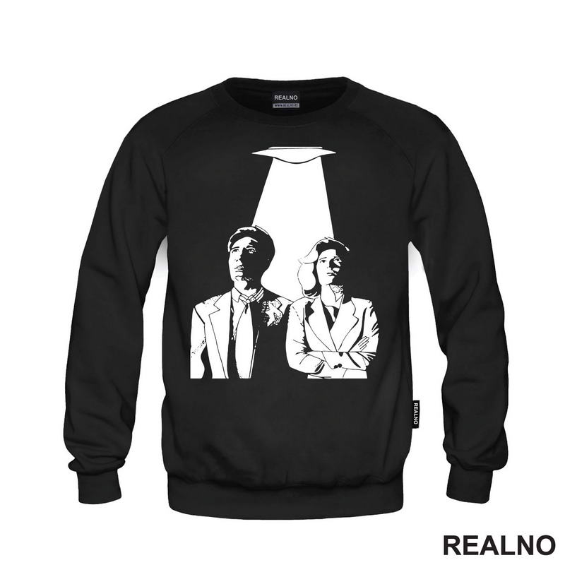 Mulder And Scully Illuminated - The X Files