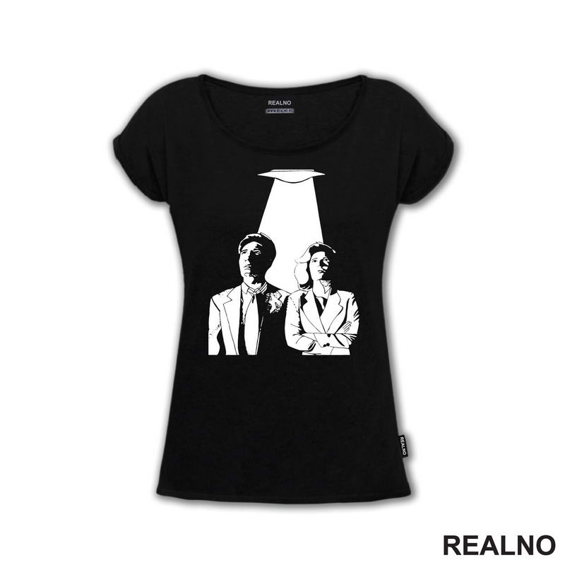 Mulder And Scully Illuminated - The X Files