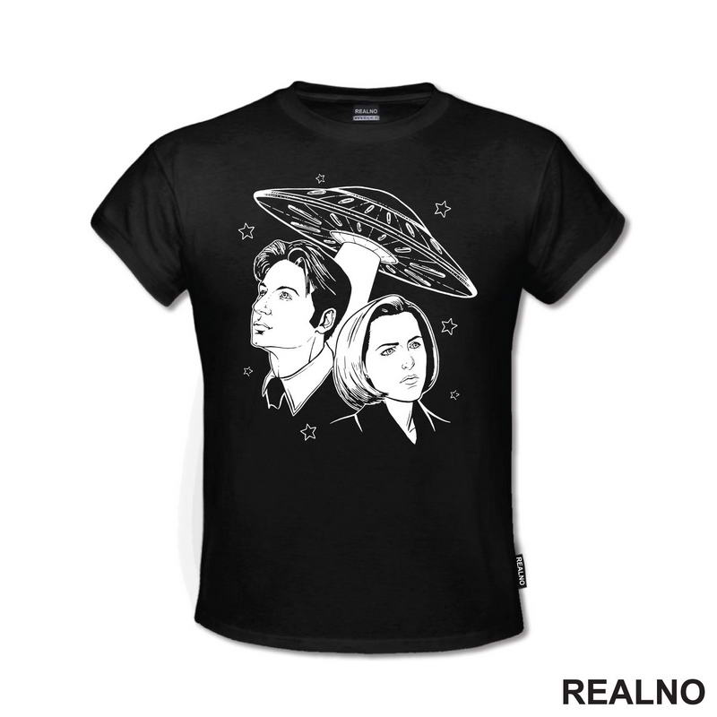 Mulder And Scully Stars - The X Files