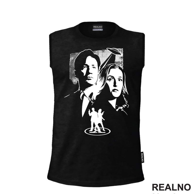 Mulder And Scully Dots - The X Files