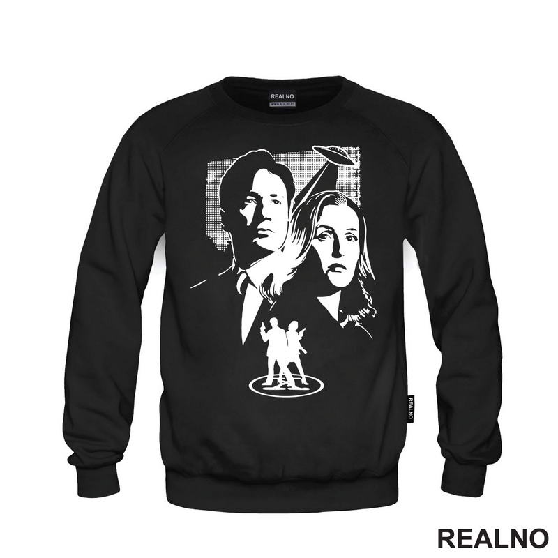 Mulder And Scully Dots - The X Files