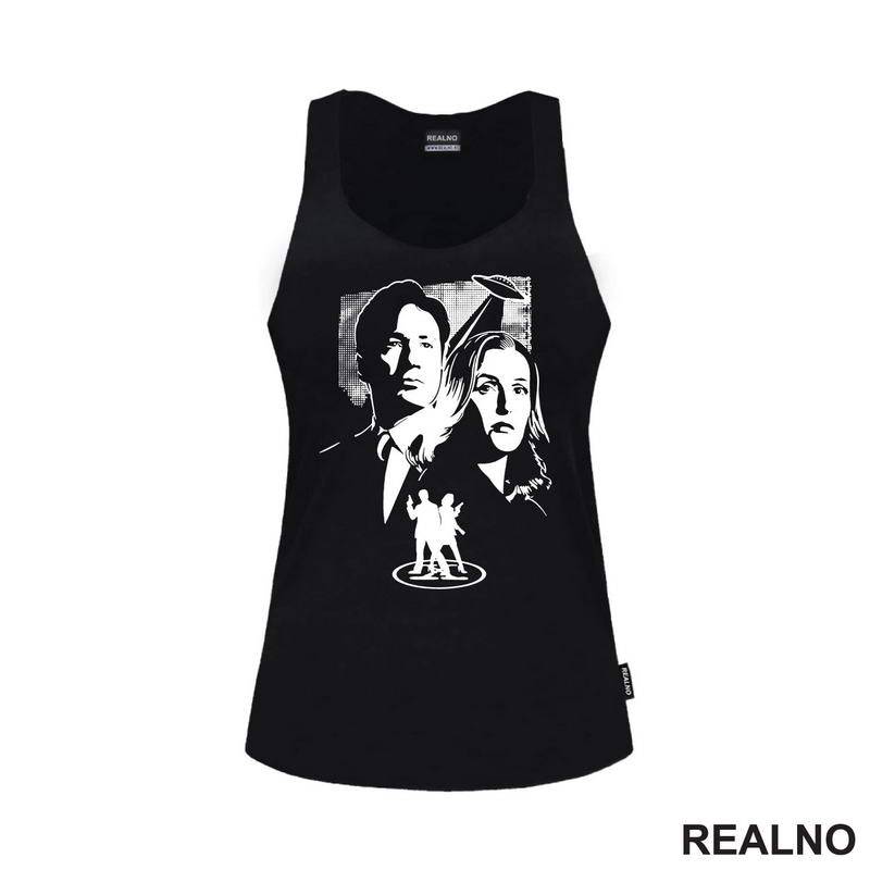 Mulder And Scully Dots - The X Files