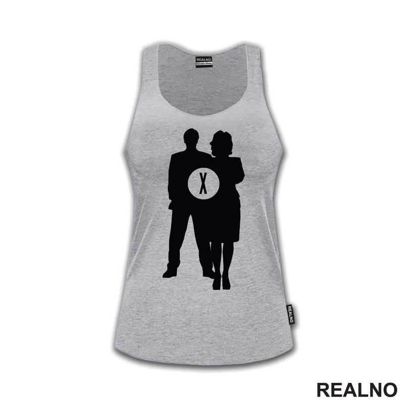 Mulder And Scully Shadows - The X Files