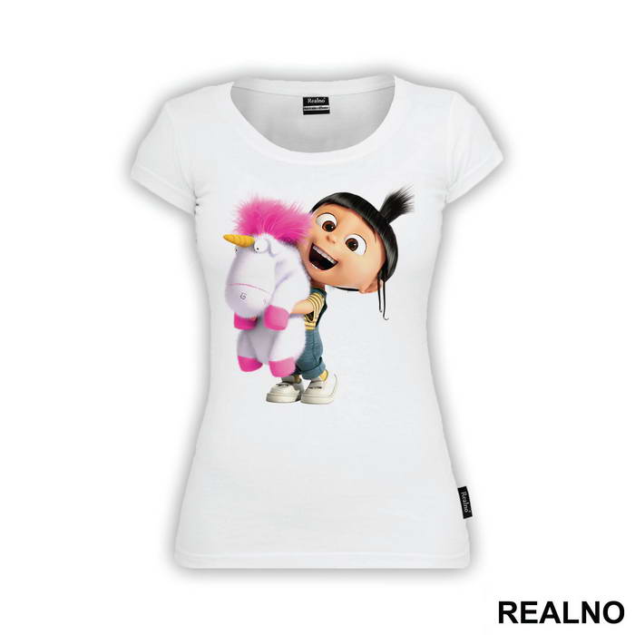 Agnes With Her Unicorn - It's So Fluffy, I'm Gonna Die - Minions