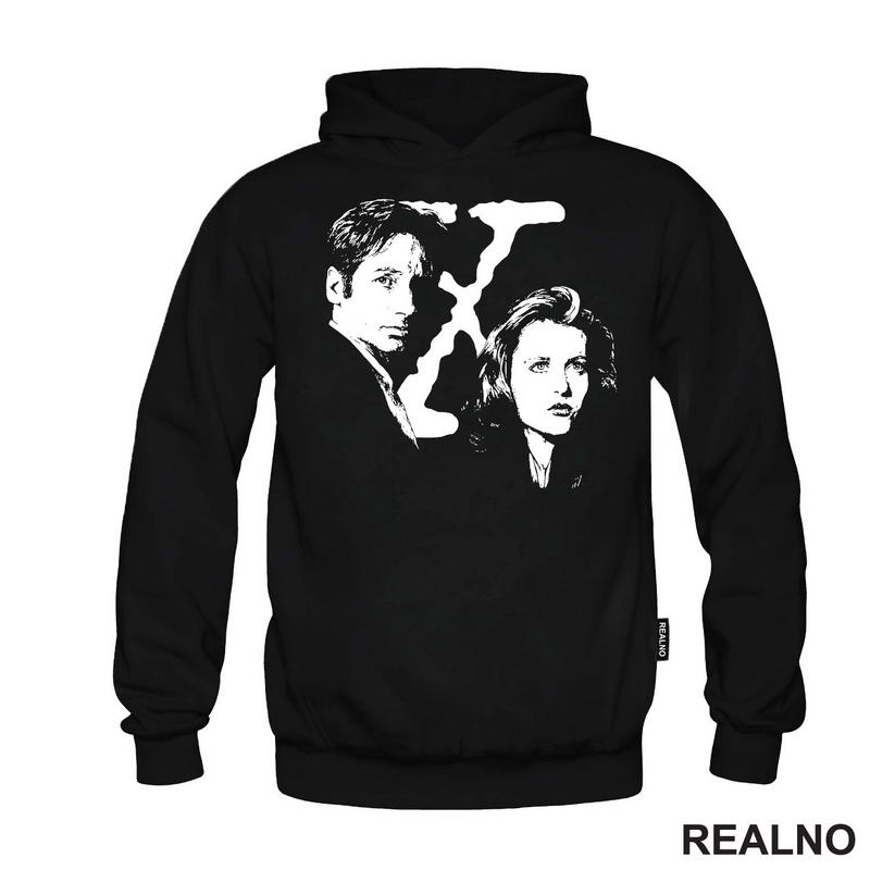 Portrait - Mulder And Scully - The X Files