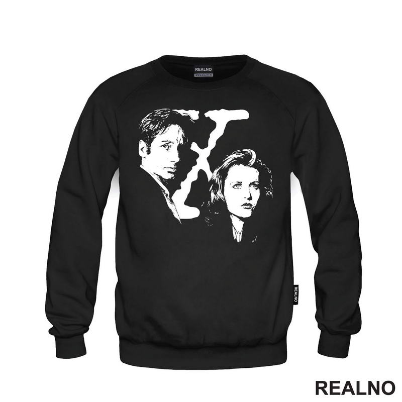 Portrait - Mulder And Scully - The X Files