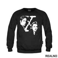 Portrait - Mulder And Scully - The X Files