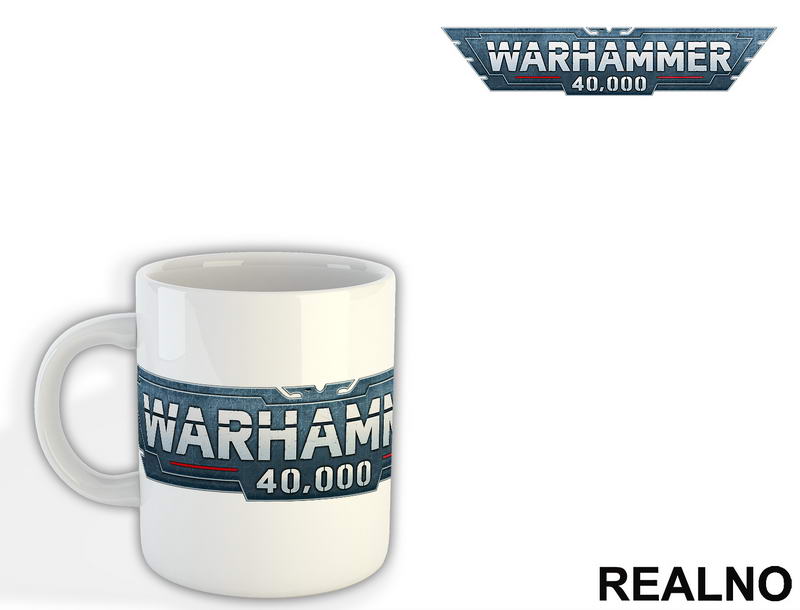 Logo - Warhammer 40k - Games - Šolja