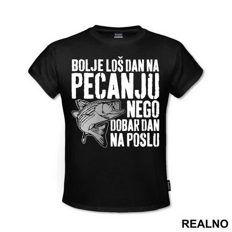 Bolje Loš Dan Na Pecanju Nego Dobar Dan Na Poslu - Pecanje - Fishing