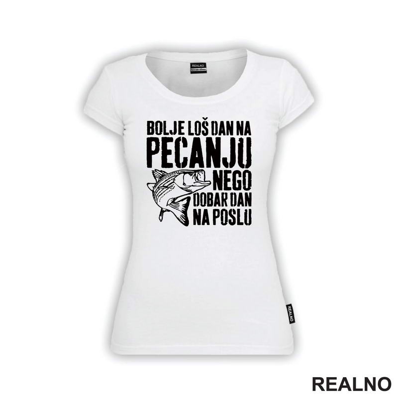 Bolje Loš Dan Na Pecanju Nego Dobar Dan Na Poslu - Pecanje - Fishing