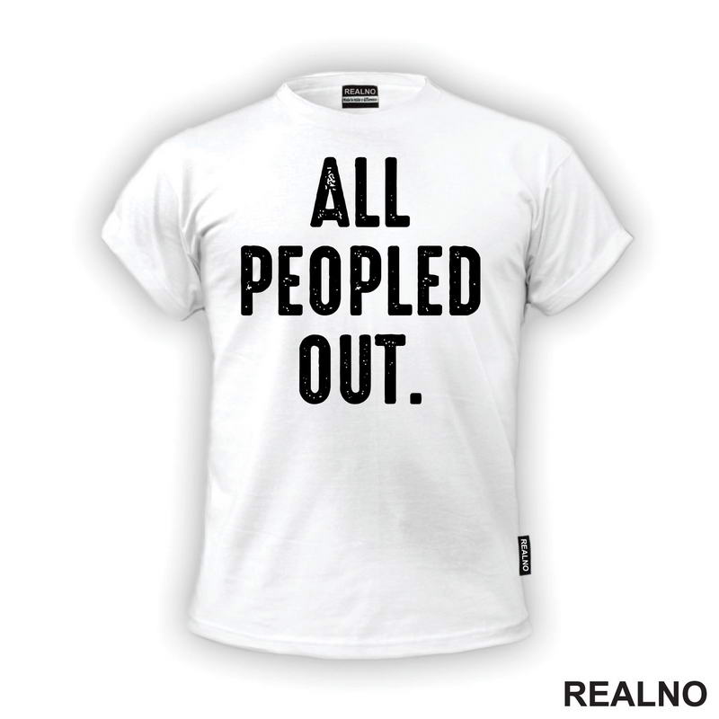 All Peopled Out - Humor