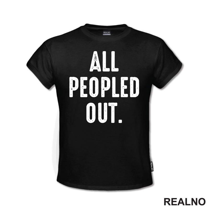 All Peopled Out - Humor