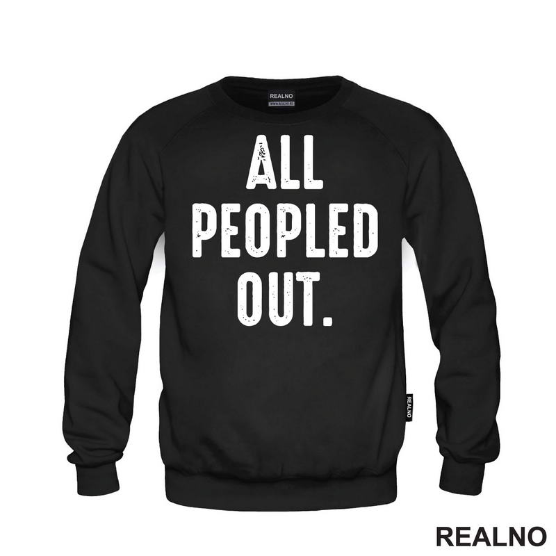 All Peopled Out - Humor