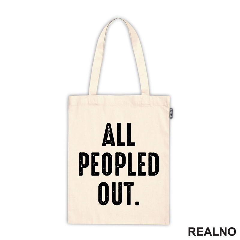 All Peopled Out - Humor