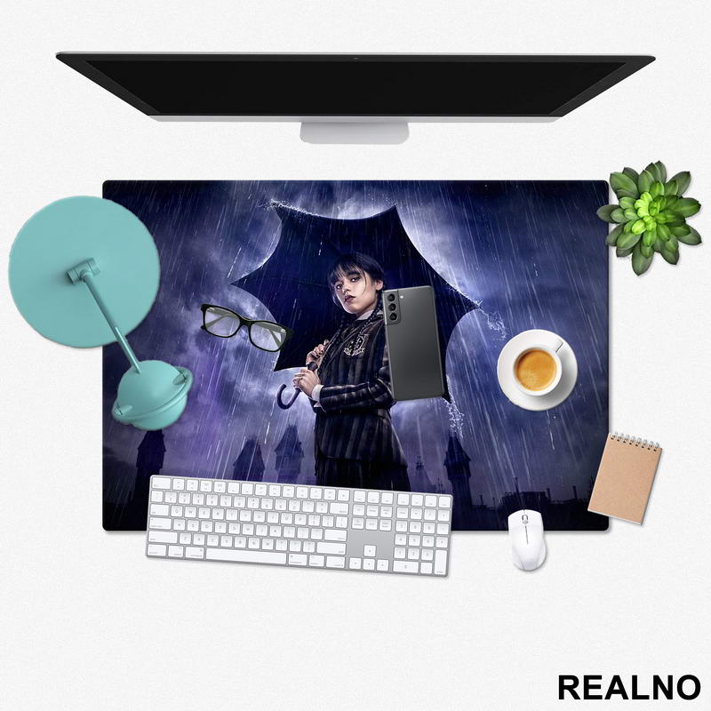With An Umbrella - Purple Rain - Wednesday - Sreda - Podmetač za sto